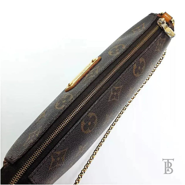 Authentic Louis Vuitton Eva Clutch Monogram M95567 With One-ring Genuine Repair LE179 - The Baggerie