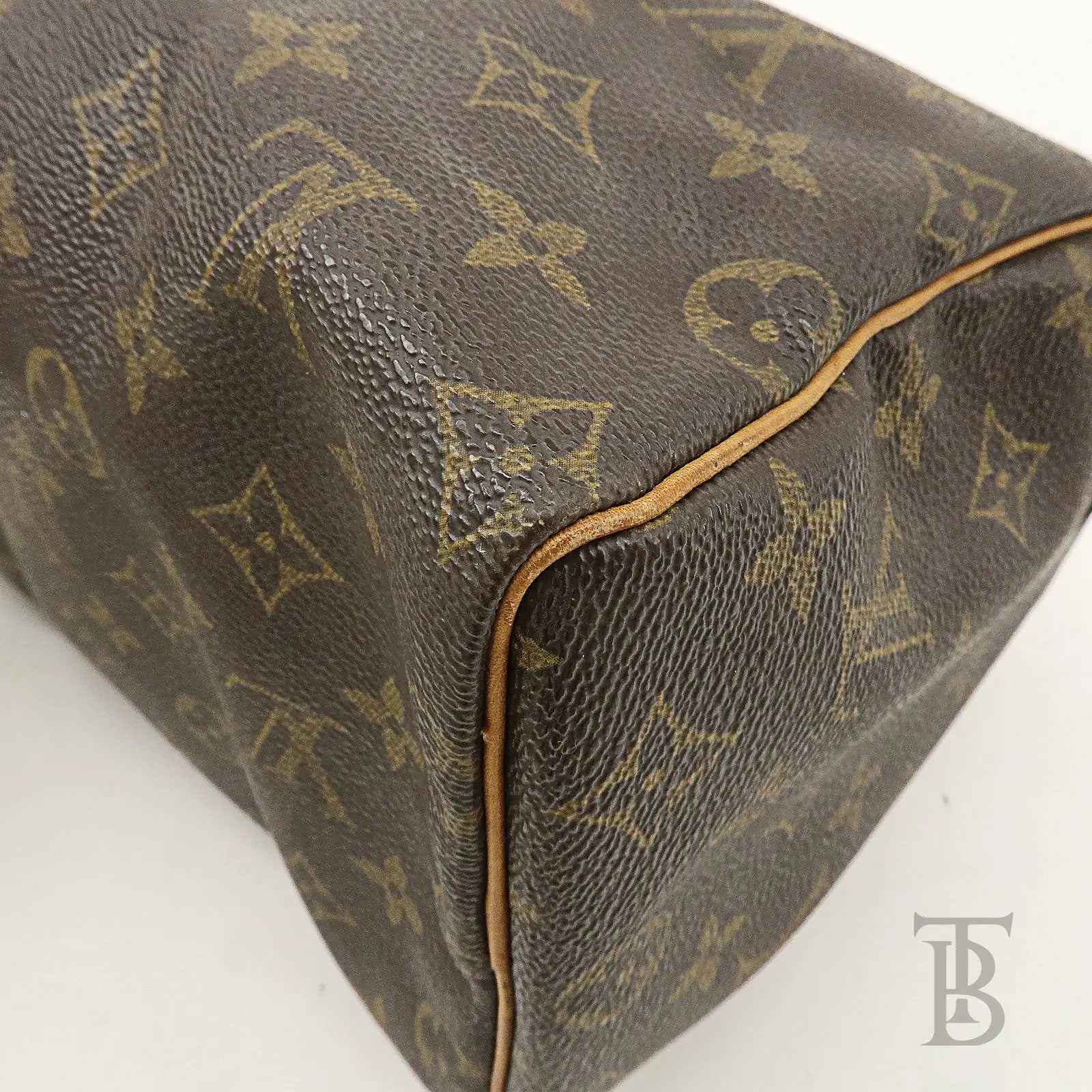 Authentic Louis Vuitton Monogram Speedy 25 Boston Bag M41528 (Pre-Owned) - The Baggerie