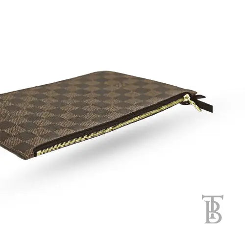 LOUIS VUITTON Damier Ebene Neverfull MM Pouch Accessory Pouch LV Authentic 61988 - The Baggerie