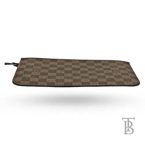 LOUIS VUITTON Damier Ebene Neverfull MM Pouch Accessory Pouch LV Authentic 61988 - The Baggerie