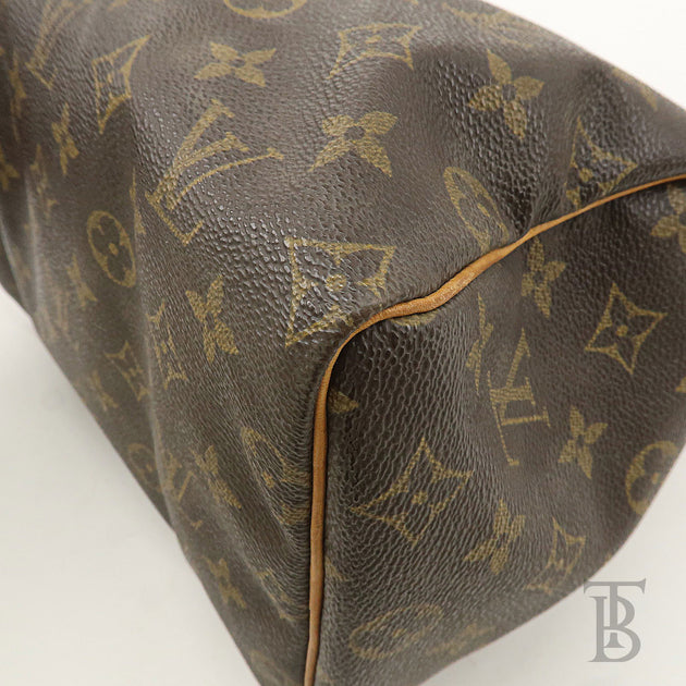 Authentic Louis Vuitton Monogram Speedy 25 Boston Bag M41528 (Pre-Owned) - The Baggerie